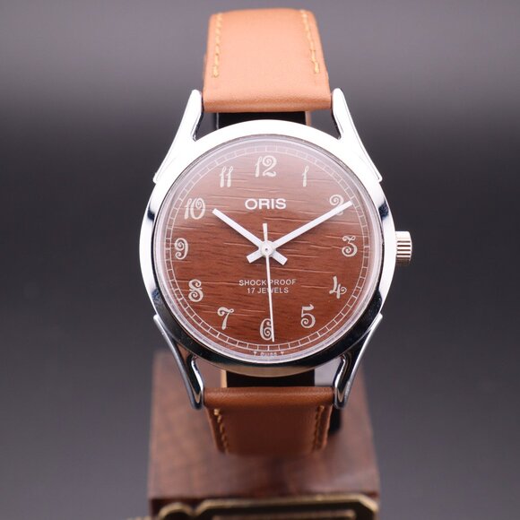 Oris Vintage Swiss 17 Jewels Hand-Wound Mechanical Men's Watch  - FREE SHIPPING - Picture 3 of 12